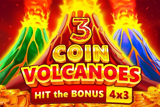 Game cover: 3 Coin Volcanoes